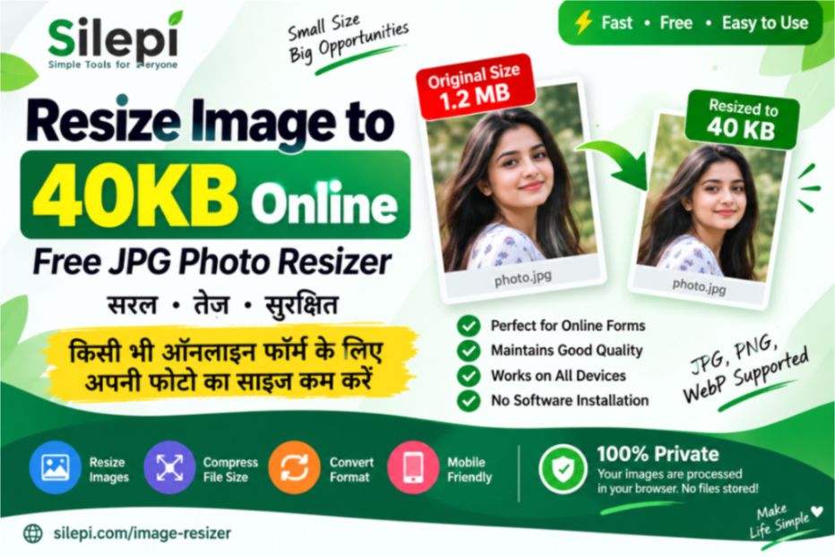 Title: Resize Image to 40KB Online – Free JPG Photo Resizer